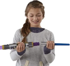 Hasbro Star Wars Forces Of Destiny Jedi Power Lightsaber -Hasbro Fun Toys 91FlhVVm9tL. AC SL1500 24843.1636690917