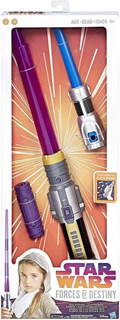 Hasbro Star Wars Forces Of Destiny Jedi Power Lightsaber -Hasbro Fun Toys 91kB5hl8lEL. AC SL1500 09691.1636690917