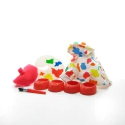 Hasbro Pretty As A Picture My Little Pony Wear G1 Artist Outfit 5 Hasbro Pretty As A Picture My Little Pony Wear G1 Artist Outfit -Hasbro Fun Toys Art smock paint palette paintbrush shoes beret