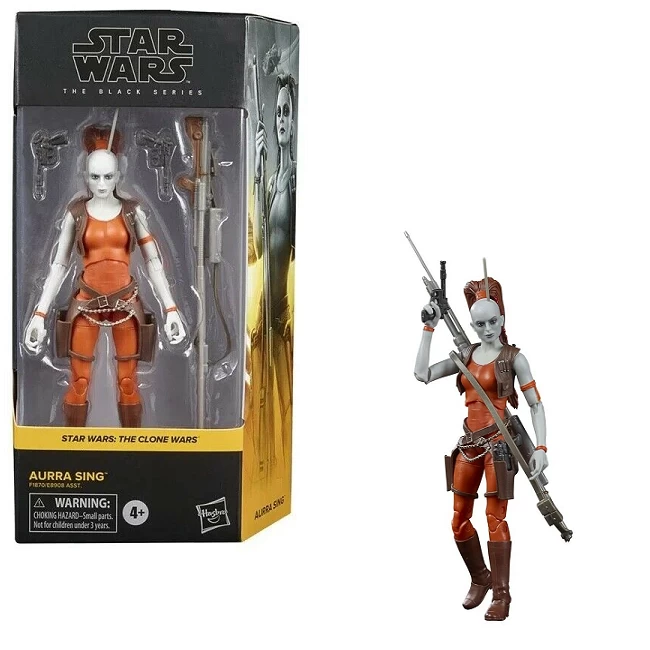 Hasbro Aurra Sing - Star Wars The Black Series 6-Inch Action Figure 3 Hasbro Aurra Sing - Star Wars The Black Series 6-Inch Action Figure