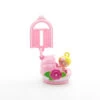 Hasbro Baby Sunshine With Bassinet Charmkins Button Hanger Charm -Hasbro Fun Toys Baby sunshine bassinet charmkins pocket clip jewelry hanger