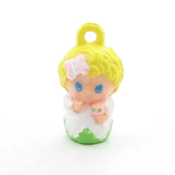 Hasbro Baby Sunshine With Bassinet Charmkins Button Hanger Charm -Hasbro Fun Toys Baby sunshine charmkins charm pink bassinet jewelry hanger
