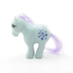 Hasbro Miniature Blue Belle & Cotton Candy World's Smallest My Little Pony Retro Toy Set -Hasbro Fun Toys Blue belle miniature my little pony world s smallest