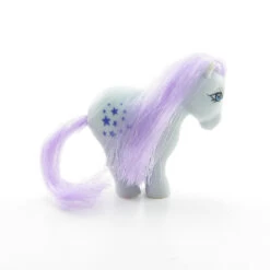 Hasbro Miniature Blue Belle World's Smallest My Little Pony Retro Toy With Comb -Hasbro Fun Toys Blue belle miniature my little pony world s smallest toy