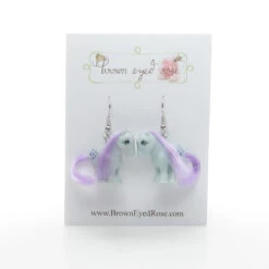 Hasbro Blue Belle Retro My Little Pony Earrings