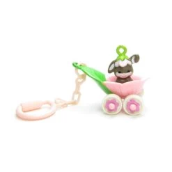 Hasbro Bunny Bunch Charmkins Keychain With Petal Pusher