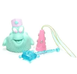 Hasbro Princess Sparkle Vintage G1 My Little Pony With Accessories -Hasbro Fun Toys Bushwoolie hugster pink damsel hat glitter star wand