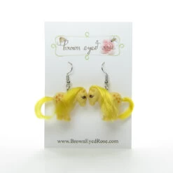 Hasbro Butterscotch Retro My Little Pony Earrings