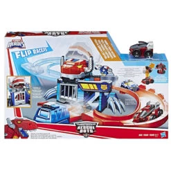 Hasbro PLAYSKOOL HEROES Transformers Rescue Bots Flip Racers Chomp & Chase Raceway -Hasbro Fun Toys C0216a 87470.1653711352