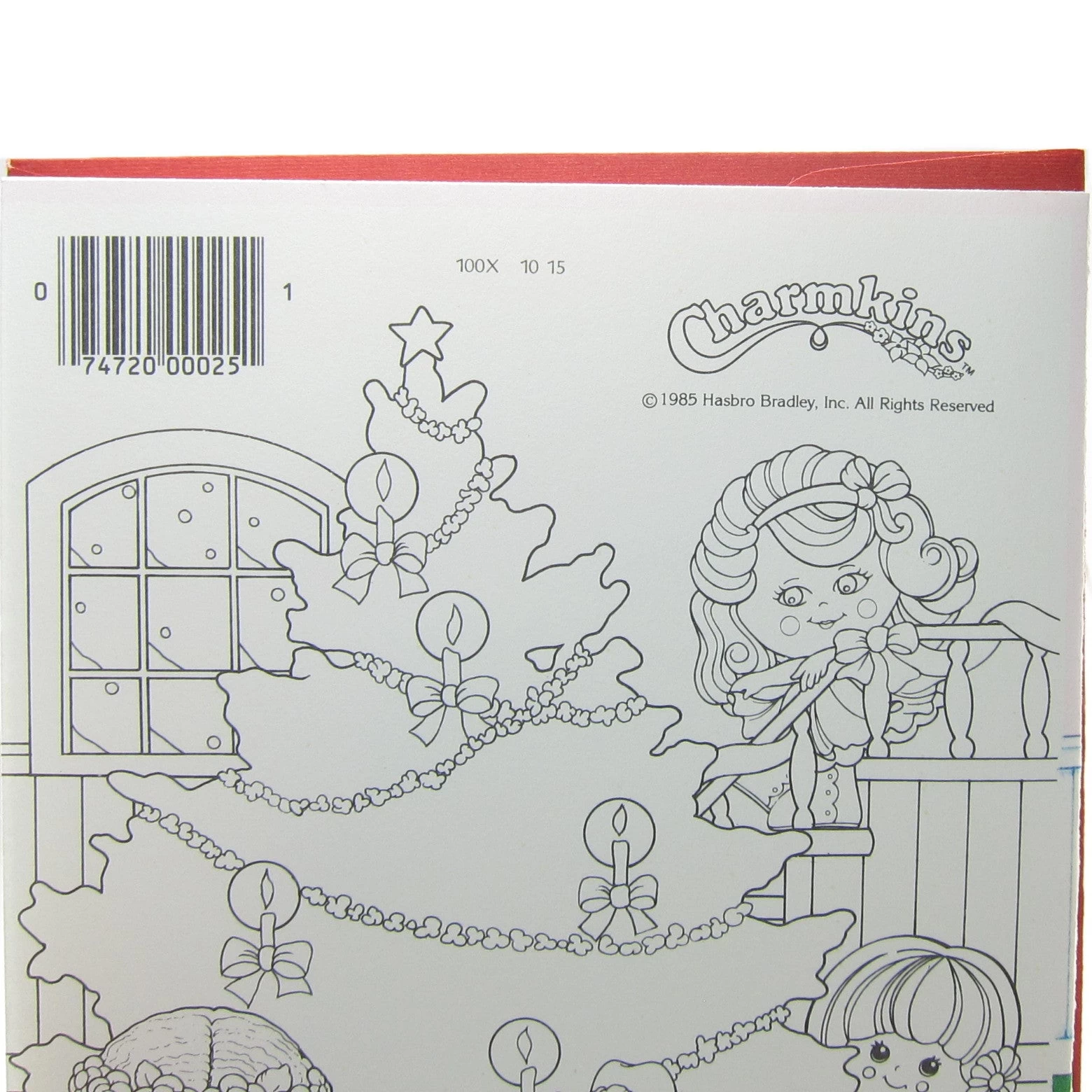 Hasbro Charmkins Merry Christmas Greeting Card With Coloring Page 7 Hasbro Charmkins Merry Christmas Greeting Card With Coloring Page - Image 5