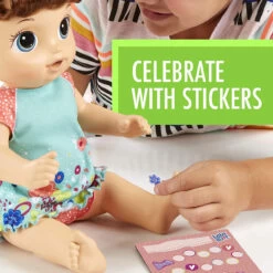 Hasbro Baby Alive Potty Dance Talking Baby Doll With Brown Hair -Hasbro Fun Toys E0610 Baby Alive Potty Dance Baby 3 72930.1654282898