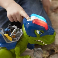 Hasbro Playskool Heroes Chomp Squad Troopersaurus And Bobby Badge -Hasbro Fun Toys E0830 3 80643.1638381298