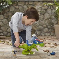 Hasbro Playskool Heroes Chomp Squad Troopersaurus And Bobby Badge -Hasbro Fun Toys E0830 4 91807.1638381304