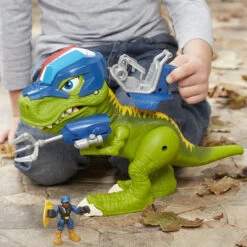 Hasbro Playskool Heroes Chomp Squad Troopersaurus And Bobby Badge -Hasbro Fun Toys E0830 6 19308.1638381316