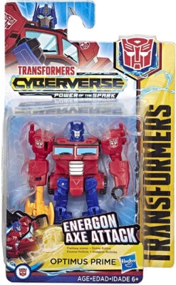 Hasbro Transformers Cyberverse -Energon Axe Attack- Optimus Prime -Hasbro Fun Toys E1883 E4784 2 97170.1654804698