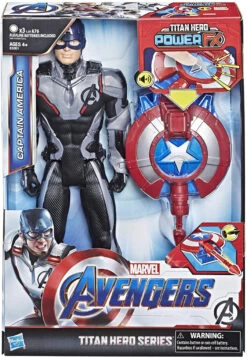 Hasbro Avengers Marvel Endgame Titan Hero Power Fx Captain America -Hasbro Fun Toys E3301 2 65479.1638379600