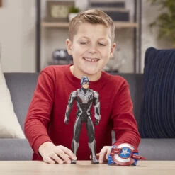 Hasbro Avengers Marvel Endgame Titan Hero Power Fx Captain America -Hasbro Fun Toys E3301 9 63164.1638379643