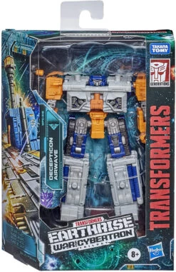 Hasbro Transformers Earthrise Deluxe WFC-E18 Airwave Modulator Figure -Hasbro Fun Toys E7161 E7120 Transformers Cybertron 1 35003.1631308964