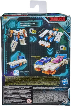 Hasbro Transformers Earthrise Deluxe WFC-E18 Airwave Modulator Figure -Hasbro Fun Toys E7161 E7120 Transformers Cybertron 2 98782.1631308947