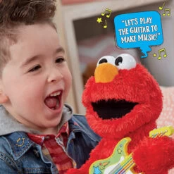 Hasbro Sesame Street Rock And Rhyme Elmo Talking, Singing Plush Toy -Hasbro Fun Toys E9227 4 09746.1636402537