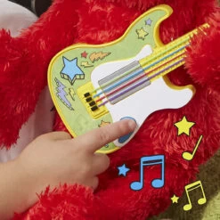 Hasbro Sesame Street Rock And Rhyme Elmo Talking, Singing Plush Toy -Hasbro Fun Toys E9227 5 45092.1636402543
