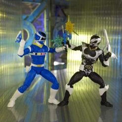 Hasbro Power Rangers Lightning Collection In Space Blue Ranger Vs. Silver Psycho Ranger -Hasbro Fun Toys F0288 F2047 7 53818.1671836234