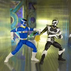 Hasbro Power Rangers Lightning Collection In Space Blue Ranger Vs. Silver Psycho Ranger -Hasbro Fun Toys F0288 F2047 8 43257.1671836233