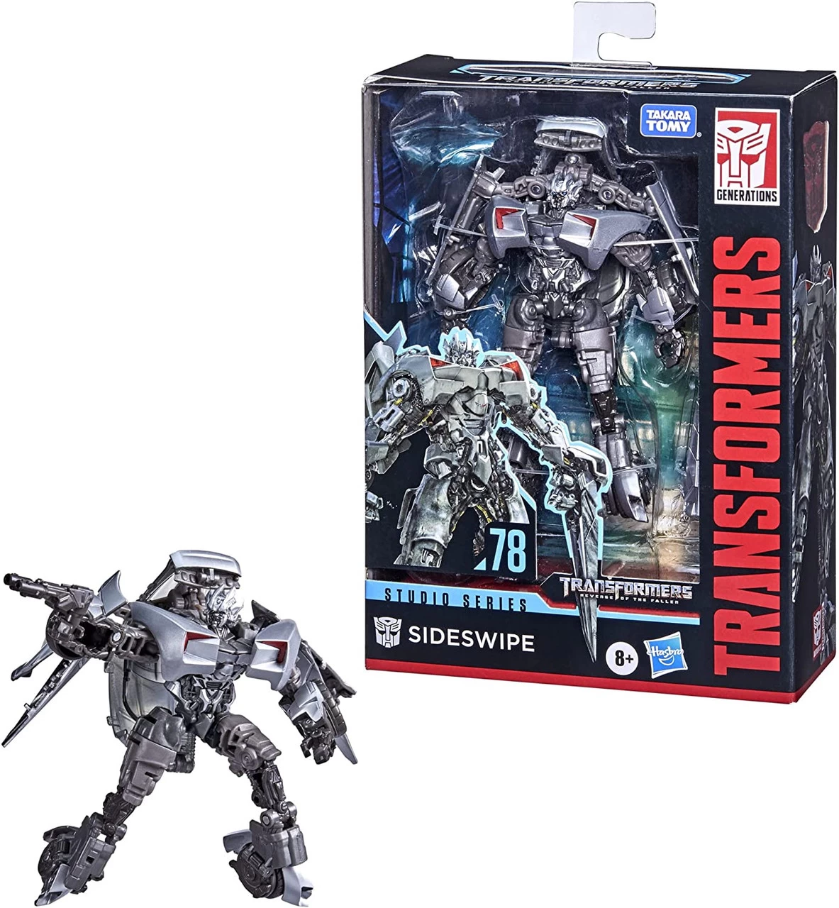 Hasbro Transformers Studio Series 78 Deluxe Sideswipe Action Figure 5 Hasbro Transformers Studio Series 78 Deluxe Sideswipe Action Figure - Image 3