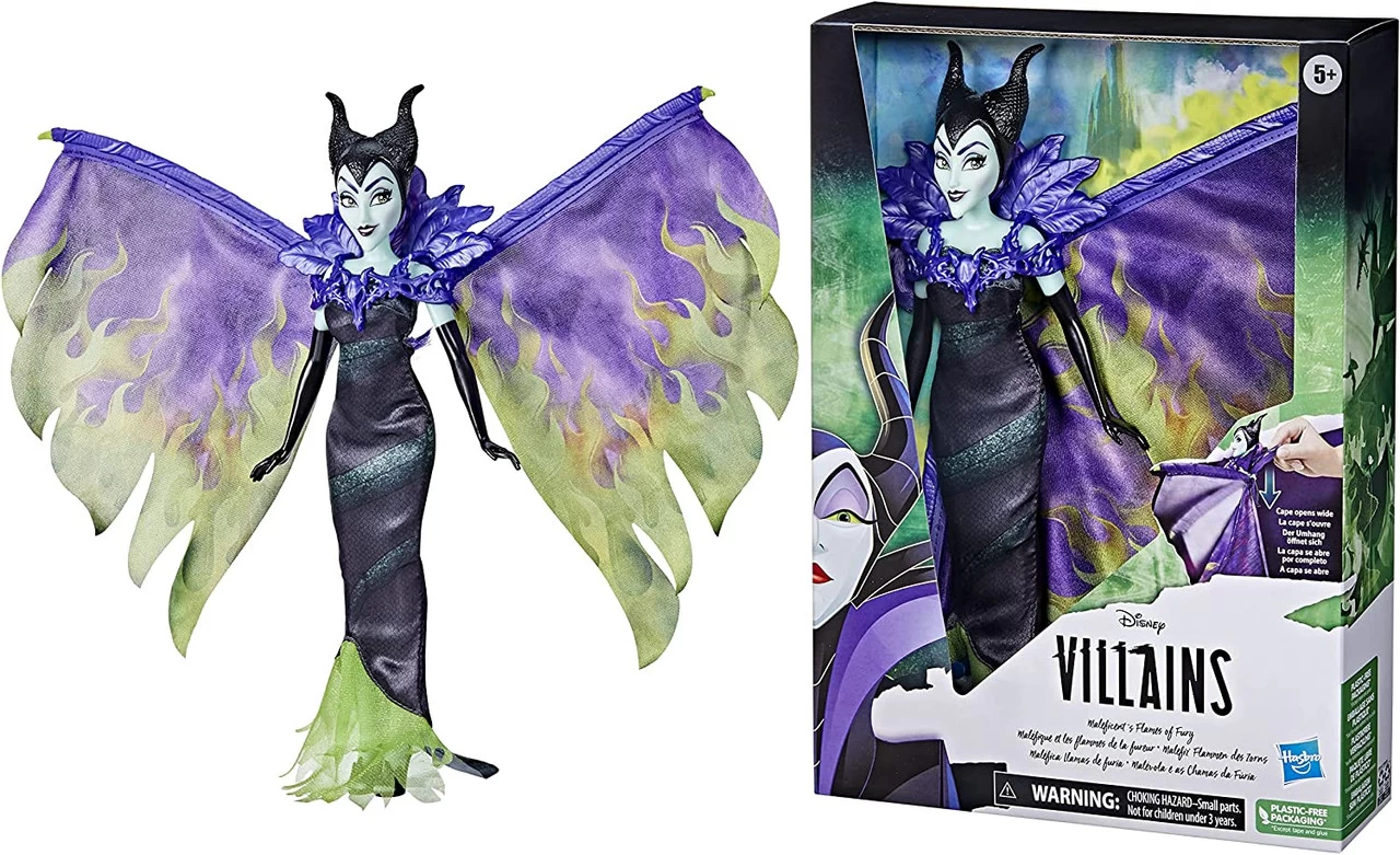 Hasbro Disney Villains Maleficent's Flames Of Fury Fashion Doll 7 Hasbro Disney Villains Maleficent's Flames Of Fury Fashion Doll - Image 5