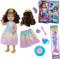 Hasbro Baby Alive Princess Ellie Grows Up! Brown Hair Doll