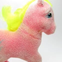 Hasbro So Soft Shady Vintage My Little Pony G1 -Hasbro Fun Toys Flocked So Soft Shady My Little Pony toy