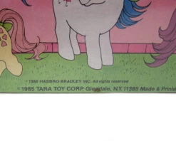 Hasbro My Little Pony Collectors Case Accessories Storage & Carry Box With Dream Castle -Hasbro Fun Toys G1 my little pony ponies accessories carry case