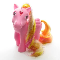 Hasbro Glittering Gem Princess Brush 'n Grow Vintage G1 My Little Pony -Hasbro Fun Toys G1 vintage my little pony glittering gem brush n grow