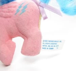 Hasbro Firefly Stickles Vintage My Little Pony Flocked 3D Sticker -Hasbro Fun Toys Hasbro My Little Pony 3D sticker firefly pegasus