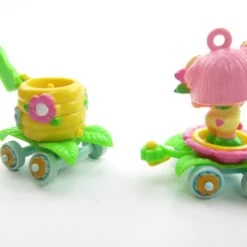 Hasbro Charmkins Sweet Bea With Honey Bee Necklace - BROKEN -Hasbro Fun Toys Honey train necklace with broken link