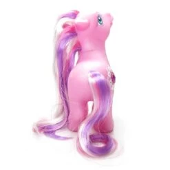 Hasbro Crystal Lace G3 My Little Pony Jewel Ponies With Brush -Hasbro Fun Toys Jewel ponies crystal lace my little pony g3 pink rhinestone