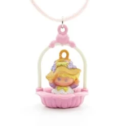 Hasbro Lilybelle With Sweetheart Swing Charmkins Pendant Necklace