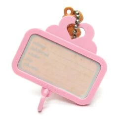 Hasbro Bouncing Bet & Half An Inchworm Charmkins Name Tag Keychain -Hasbro Fun Toys Luggage tag backpack ID hanger Charmkins charm