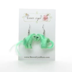 Hasbro Minty Retro My Little Pony Earrings