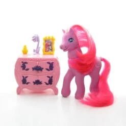 Hasbro Moon Shadow Magic Motion My Little Pony Vintage G2 With Dresser