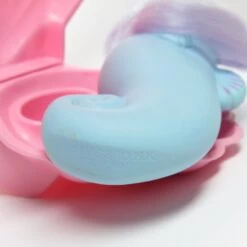 Hasbro Seawinkle Sea Pony My Little Pony With Pink Clamshell Stand -Hasbro Fun Toys My Little Pony Seawinkle sea pony blue purple hair