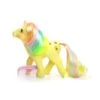 Hasbro Trickles Rainbow My Little Pony Vintage G1 With Comb -Hasbro Fun Toys My Little Pony Trickles rainbow hair yellow body