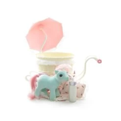 Hasbro Baby Buggy Playset My Little Pony G1 Toy With Baby Cuddles & Accessories