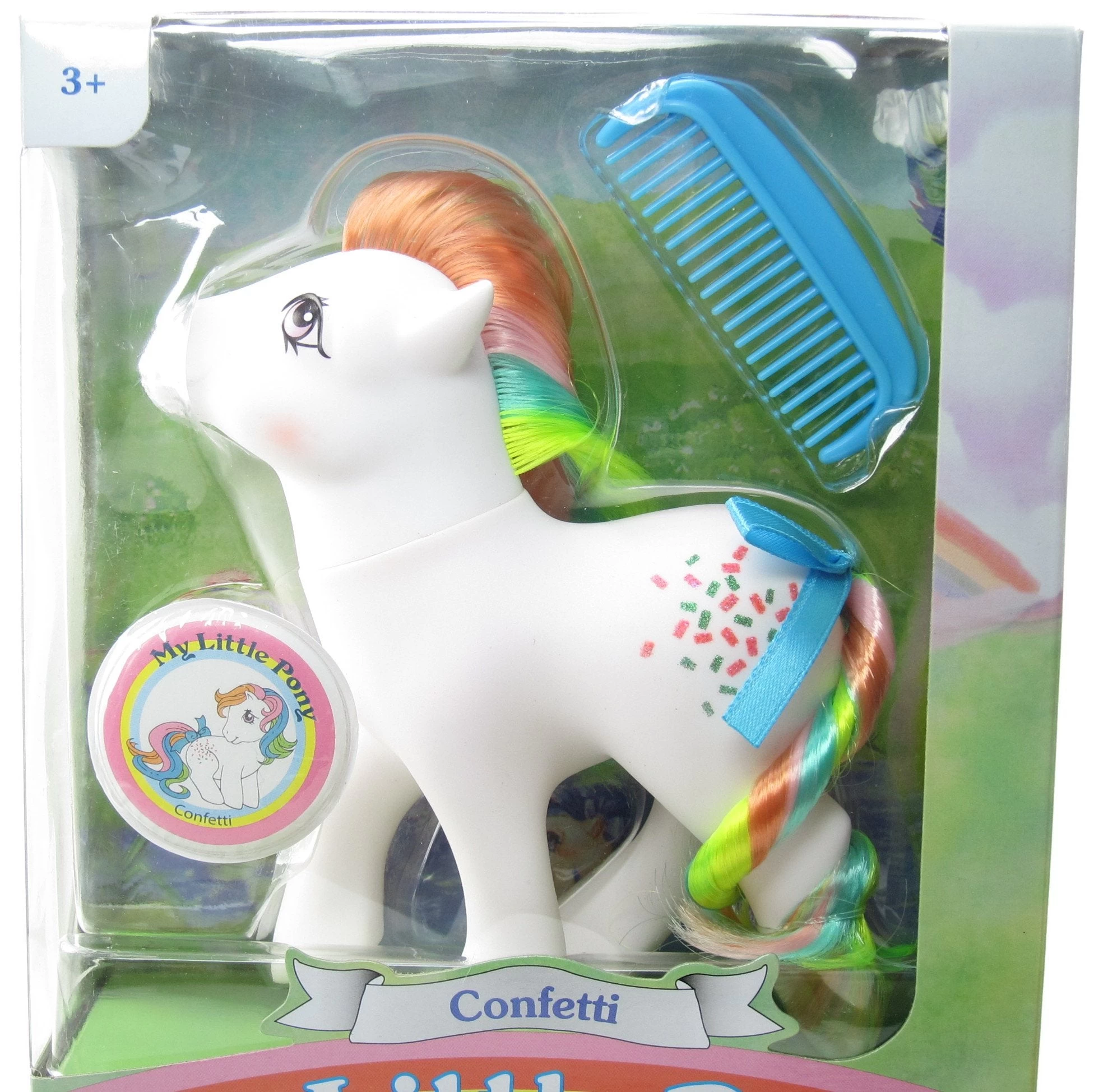 Hasbro Confetti My Little Pony Rainbow Ponies 2018 Classic Toy 4 Hasbro Confetti My Little Pony Rainbow Ponies 2018 Classic Toy - Image 2