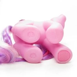 Hasbro Crystal Lace G3 My Little Pony Jewel Ponies With Brush -Hasbro Fun Toys My little pony jewel ponies g3 crystal lace pink rhinestone