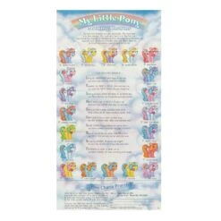 Hasbro Mommy Charms Collector Poster My Little Pony Charm Checklist