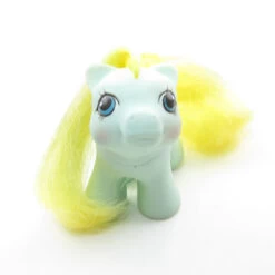 Hasbro Jangles Newborn Twins G1 My Little Pony -Hasbro Fun Toys My little pony newborn twins jangles yellow hair