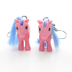 Hasbro Firefly Retro My Little Pony Earrings -Hasbro Fun Toys My little pony retro firefly earrings blue hair