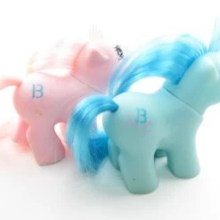 Hasbro Doodles & Noodles Newborn Twins G1 My Little Pony Set With Accessories 10 Hasbro Doodles & Noodles Newborn Twins G1 My Little Pony Set With Accessories -Hasbro Fun Toys Noodles doodles vintage my little pony newborn twins