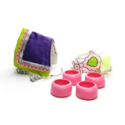 Hasbro Parade Pizzazz My Little Pony Wear Vintage G1 Outfit -Hasbro Fun Toys Parade Pizzaz Saddle blanket shoes feather bridle